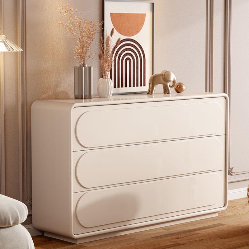 Modern Dresser Solid Wood Storage Chest Dresser with 3 Drawers