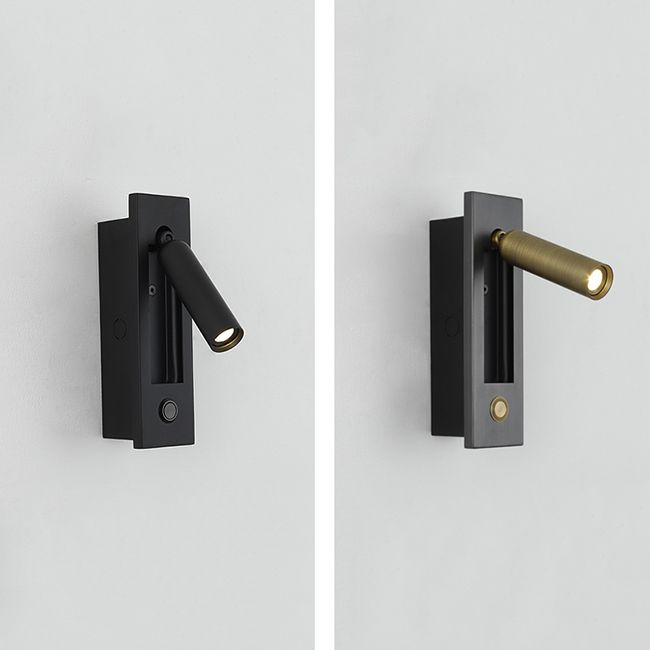 1 Light Unique Wall Sconce Modern Style Metal Wall Lighting for Reading