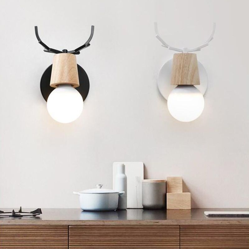 Éclairage mural de style moderne unique à 1 lumière