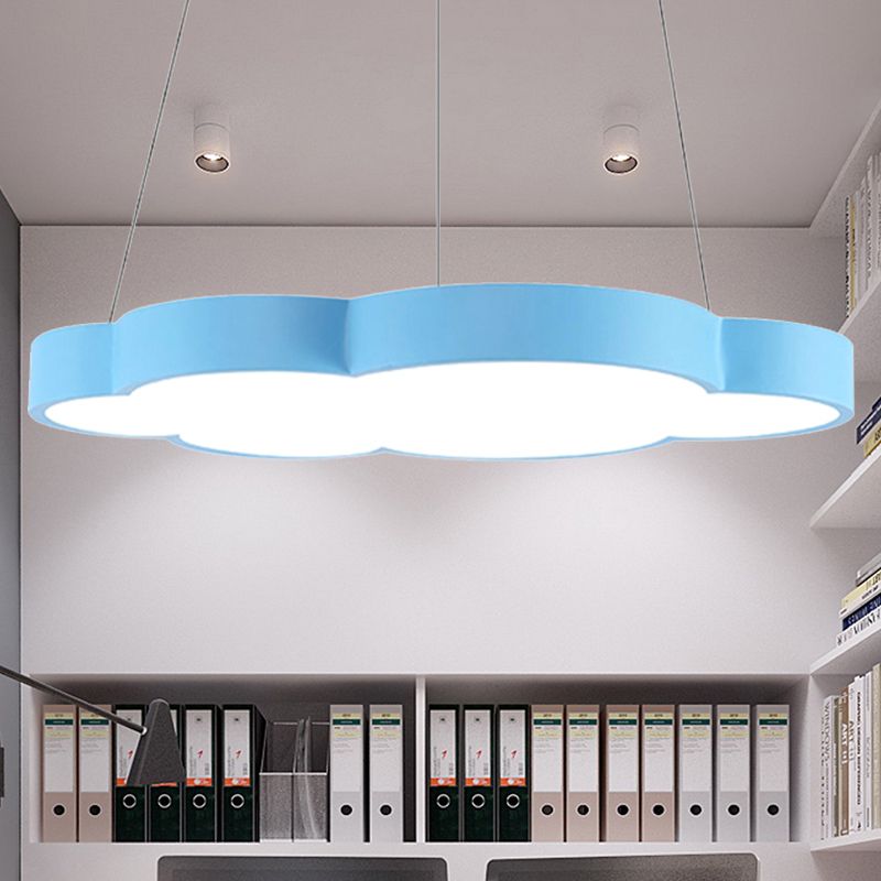 Floating Cloud Hanging Light Nordic Style Acrylic Pendant Light for Dining Room