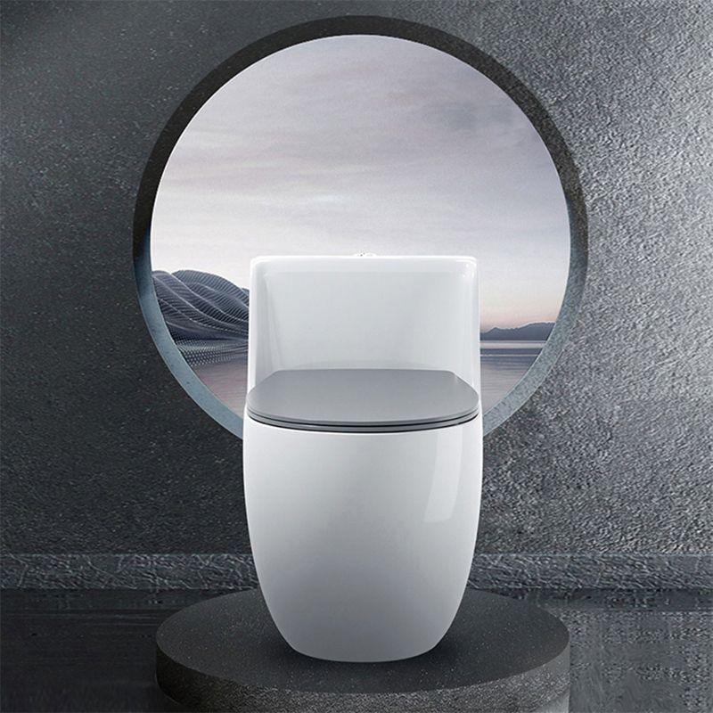 Modern Floor Mounted Flush Toilet Ceramic Siphon Jet Urine Toilet for Bathroom