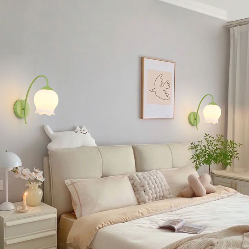 Modern Colorful Wall Light Sconce Creative Wall Light Fixture for Bedroom