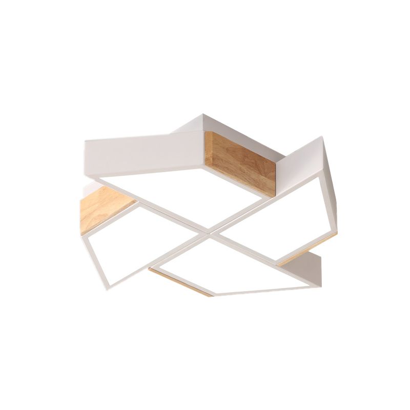 Child Bedroom Toy Windmill Ceiling Mount Light Acrylic Nordic Style Ceiling Lamp