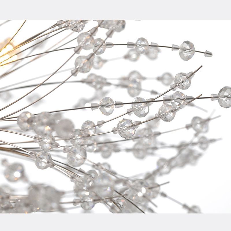 Moderne Spray Hanging Pendell Lichtkristall Anhängerbeleuchtung