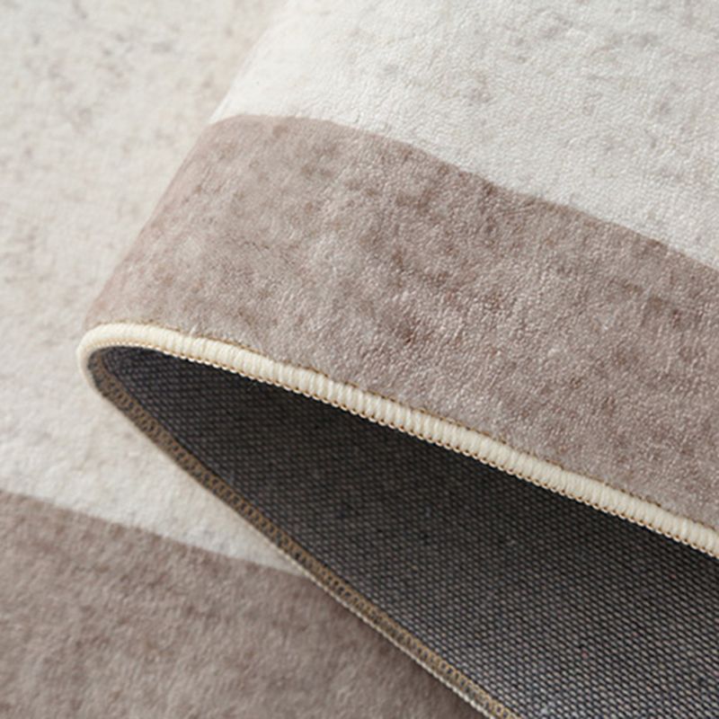 Modern Style Line Drawing Rug Polyester Area Rug Stain Resistant Rug for Home Decor