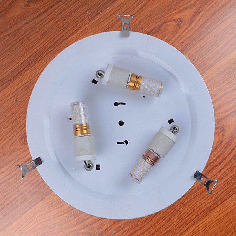 Dome Flush Mount Light 2/3/4 Lights Stained Glass Tiffany-Style Flush Mount Spotlight