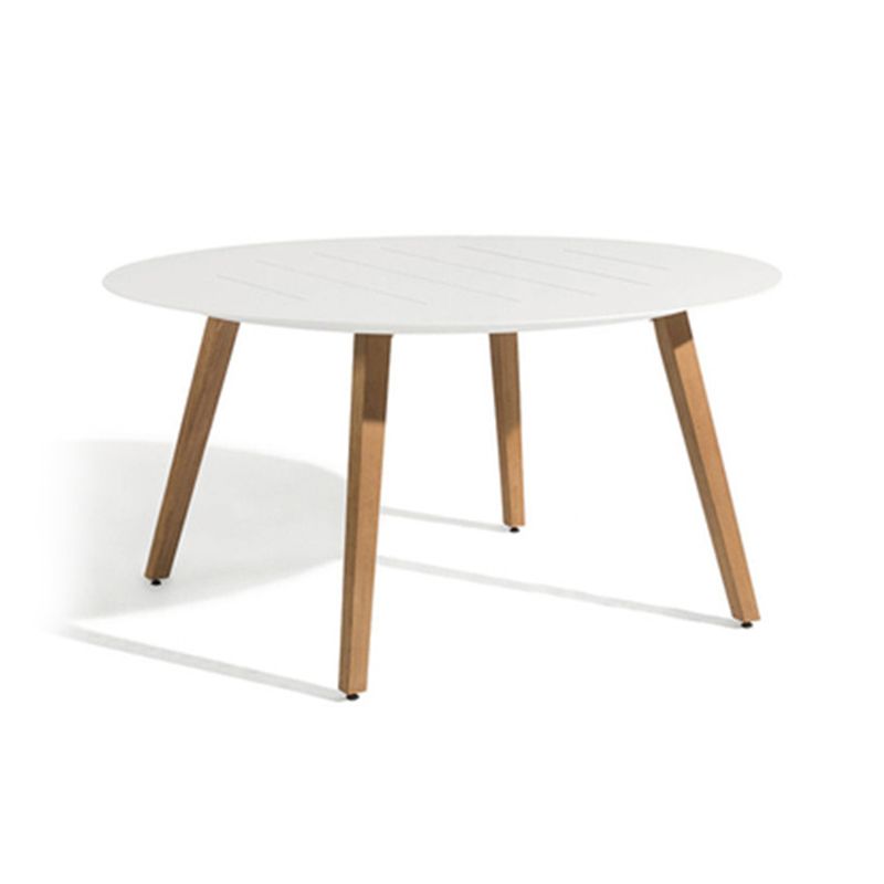 Boho 1/7 Pieces Metal Dining Set 4 Legs Dining Table Set for Outdoor