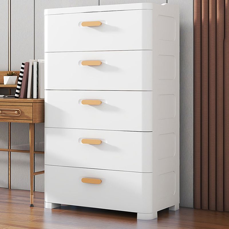 Plastic Matte Finish Non-Hanging Armoire Modern Storage Cabinet for Home