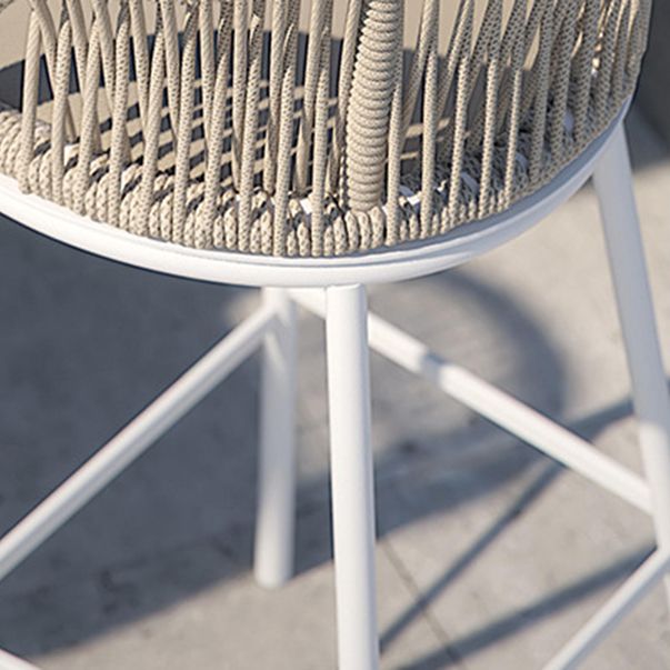 Industrial Round Bar Table Set 1/3 Pieces Metal Bar Table Set for Outdoor
