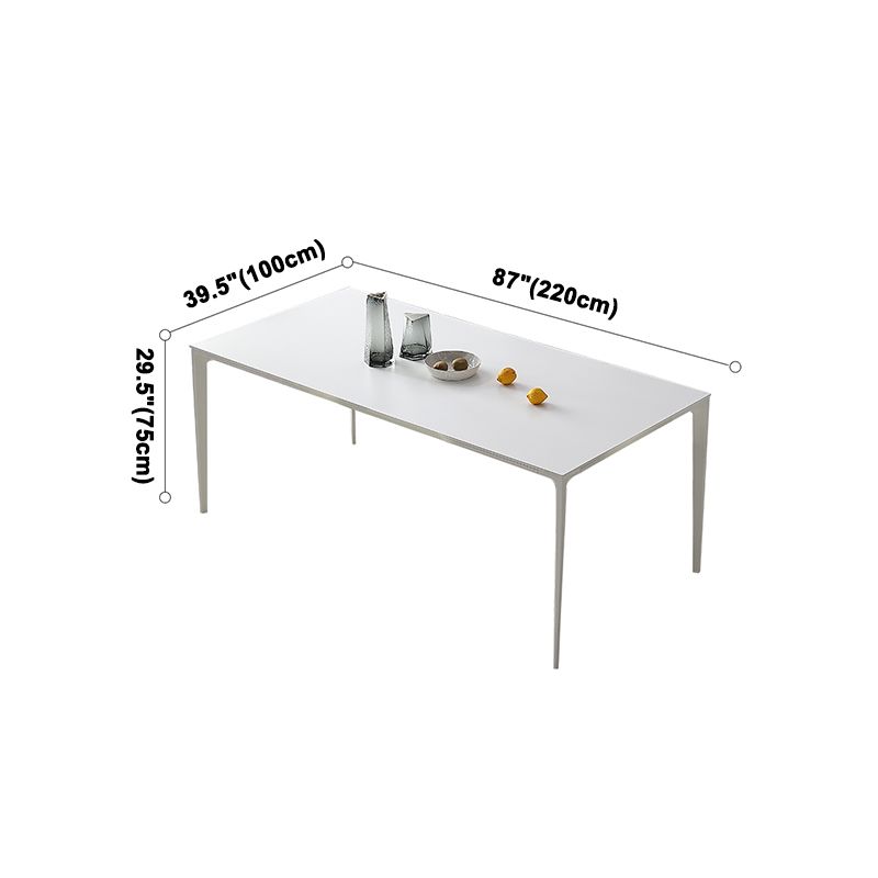 Table de base en pierre de style victorien Tableau de 4 jambes pour la maison