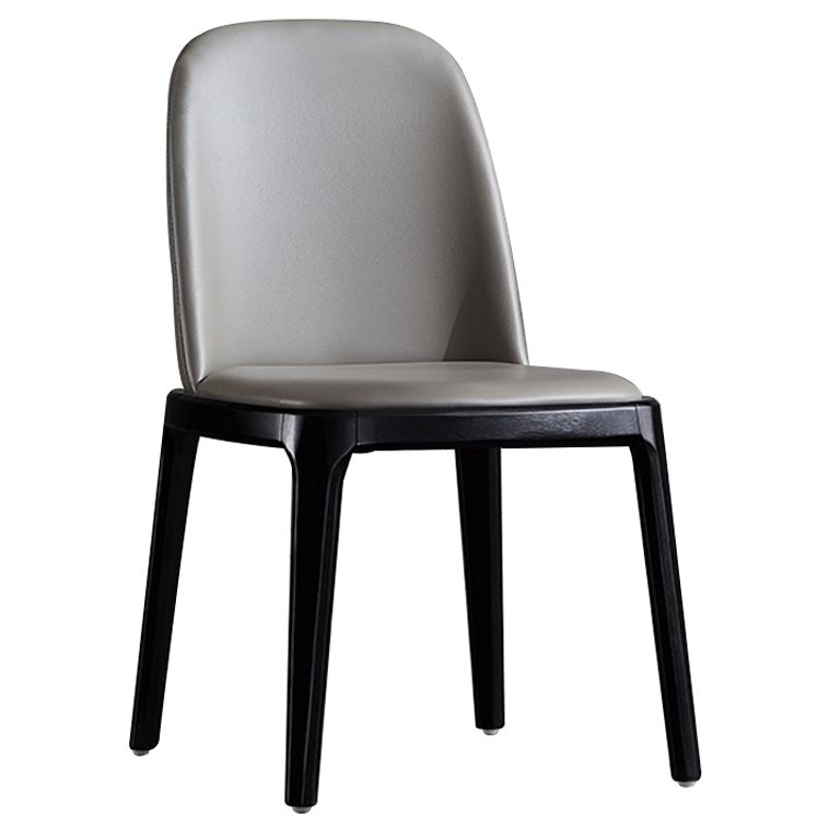 Chaise rembourrée de style contemporain de 16 po de large, chaise Parsons pour la maison