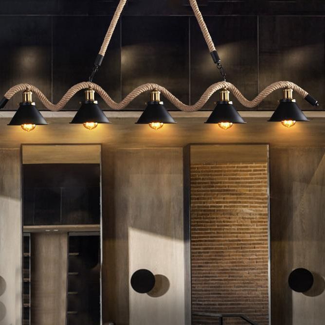 Industrial Hanging Ceiling Light Metal Pendant Lighting Fixtures for Dining Room