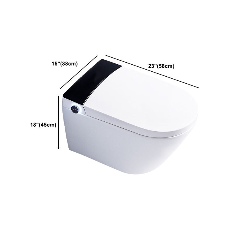 Wall Mount Automatic Toilet Concealed In-Wall Toilet Tank Toilet