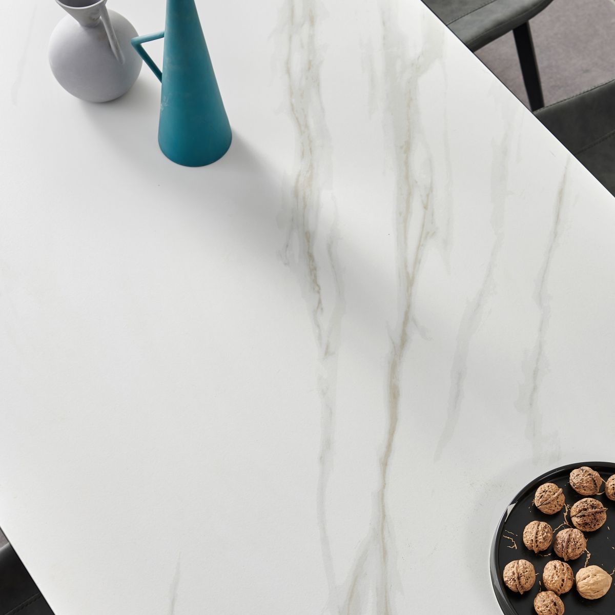 Contemporary Rectangle 4-foot Home Furniture Stone Dining Room Collection