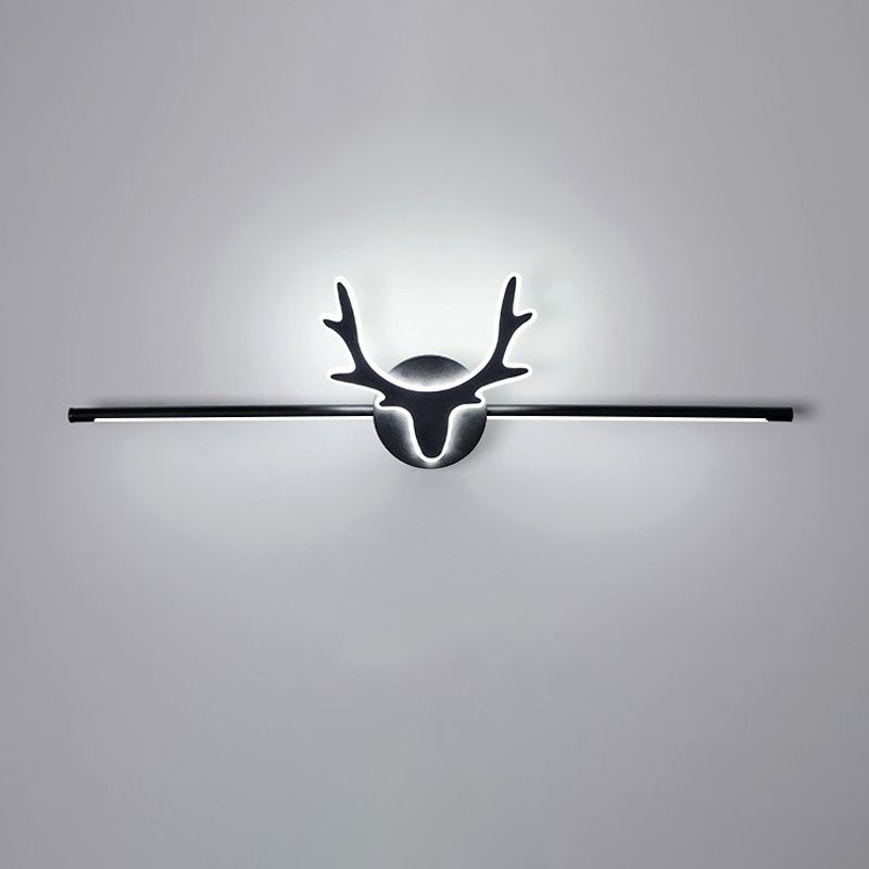 Antlers LED Mirror Front Light Modern Simple Vanity Light with Acrylic Shade for Bathroom
