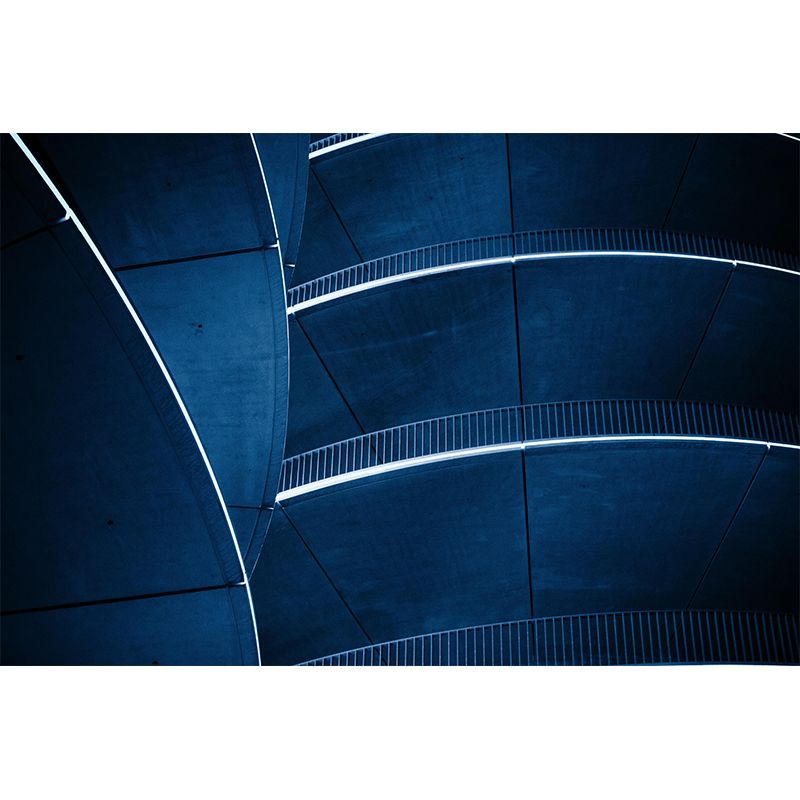 Customized Building Mural Wallpaper Mildew Resistant Wall Decor for Living Room