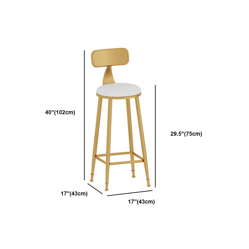 Glam Style Fixed Bar Table 1/2/3 Pieces Faux Marble Rectangle Counter Table