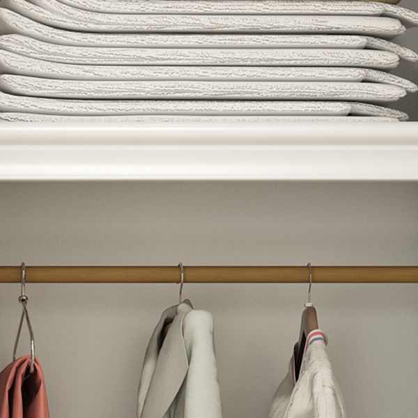 Contemporary Wooden Wardrobe Soft Close Drawer Wardrobe Closet for Bedroom