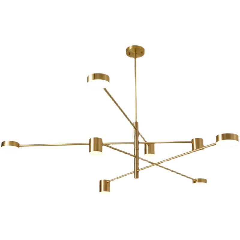 Acrylic Contemporary Pendant Lighting Fixtures Bronze Sputnik Hanging Lights