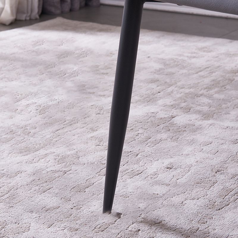 Wingback Armless Chair Contemporary Kitchen Dining Side Chair