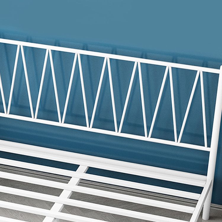 Metal Open-Frame Bed Minimalist Mattress Included Standard Bed