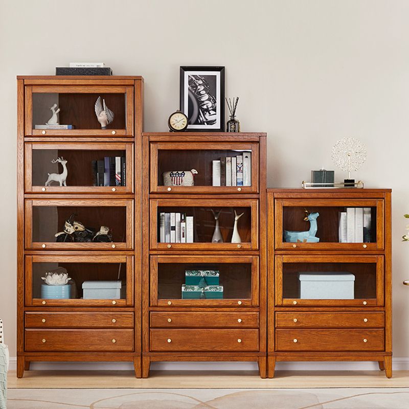 Minimalism Rectangle Chest Mid-Century Modern Wooden Accent Chest