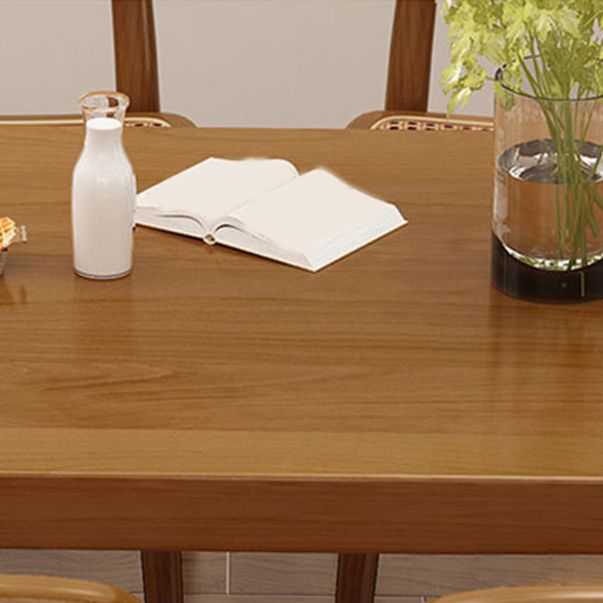 Industrial Solid Wood Table Set 1/2/5/7 Pieces Dining Set for Home Use