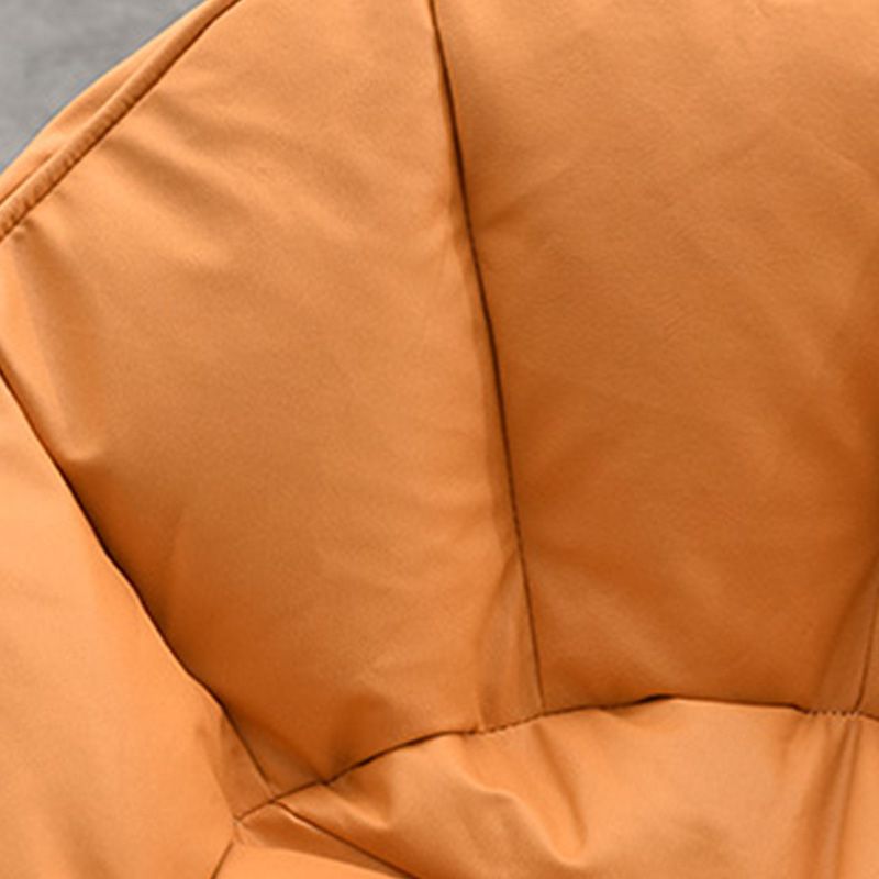 Sloped Arms Chair with Sewn Pillow Back and Storage for Apartment Chair