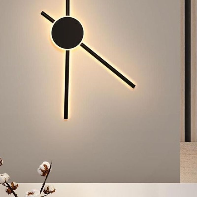 Strip Shape Wall Lamp Modern LED Wall Mount Lamp with Acrylic Shade for Aisle