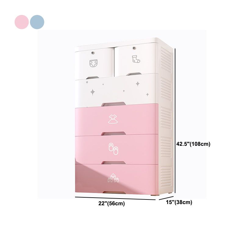 Non-Hanging Armoire Wardrobe Cabinet Plastic Storage Cabinet