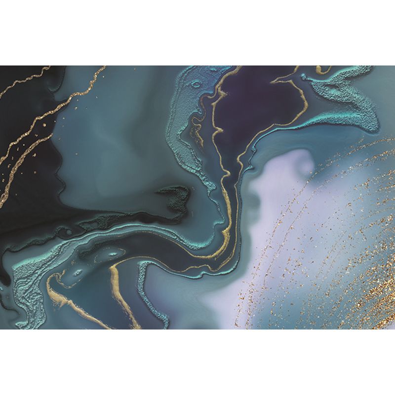 Gorgeous Ink Painting Area Rug Individuality Modern Indoor Carpet Polyester Non-Slip Backing Carpet for Home Decor