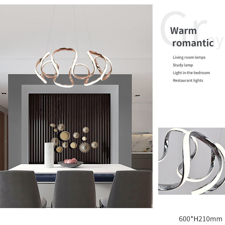 Accendere la lampada appesa alla lampadina a LED moderna Led Illuminazione per sala da pranzo