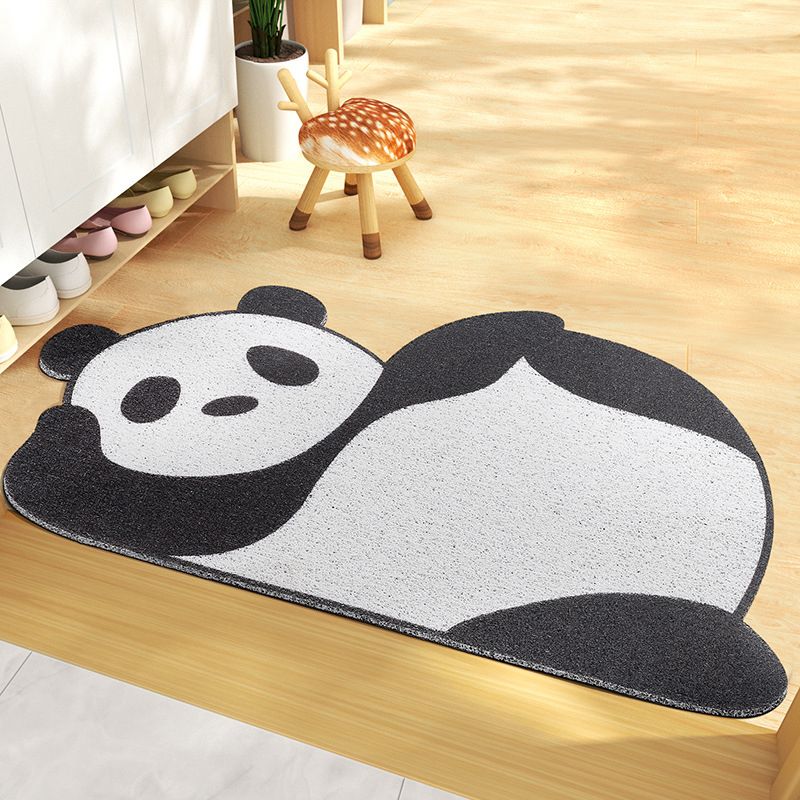 PVC Novelty Living Room Animal Print Stain Resistant Modern Indoor Rug