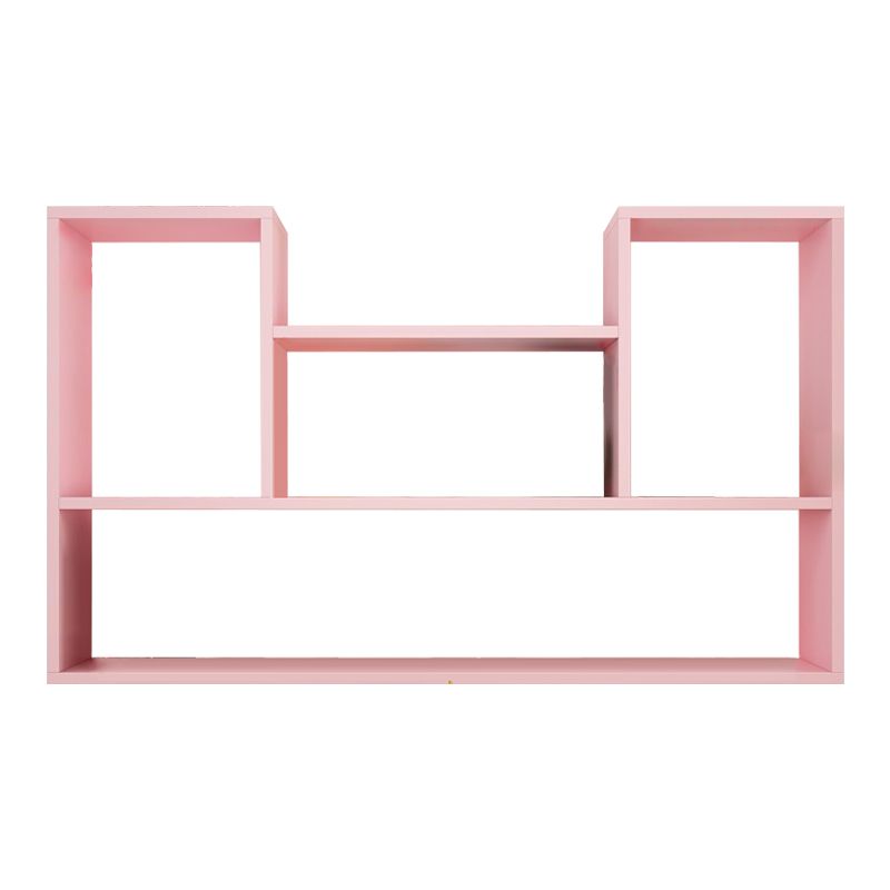 Wall Mounted Bookshelf Scandinavian Style Bookcase for Home and Study Room