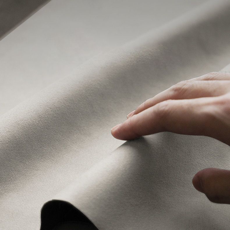 3 Seater 33.4"H Faux Leather Square Arm Sofa for Living Room