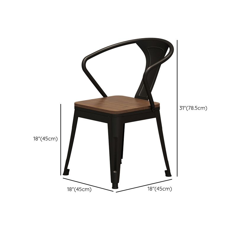 Industrial 1/3/5/7 Pieces Dining Set Rectangle Pine Wood Dining Table for Cafe