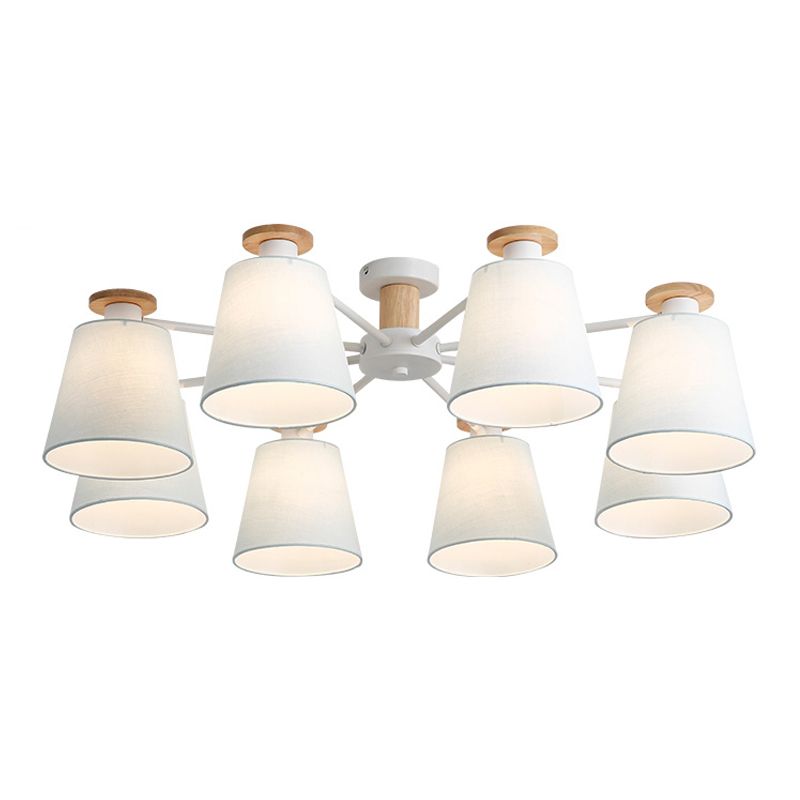 Lámpara de techo múltiple de estilo cilíndrico de estilo moderno