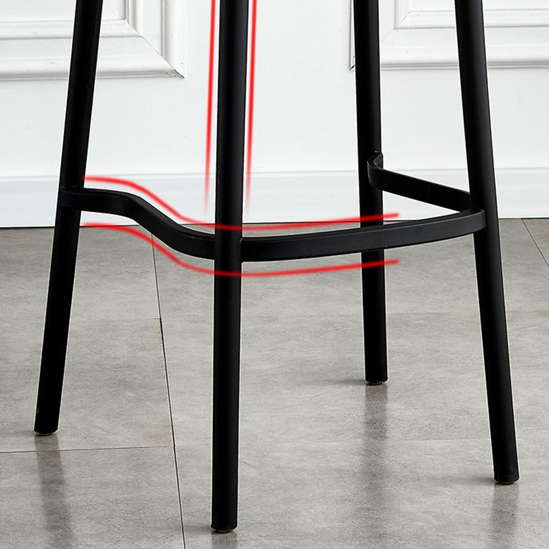 Silla de Bar con respaldo moderno, taburete para mostrador de cuero sintético para hogar y balcón
