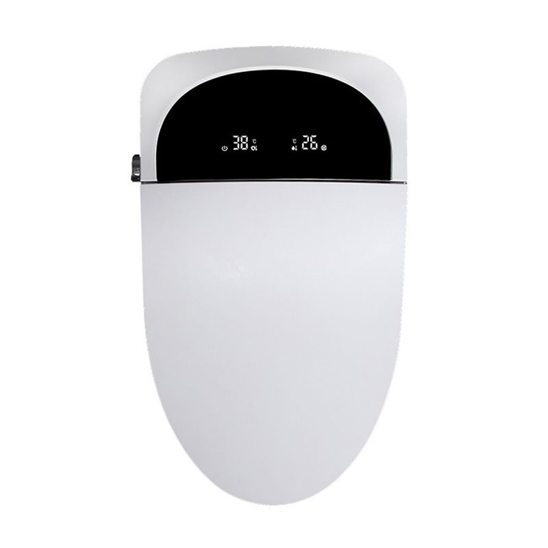 Modern One Piece Toilet Floor Mounted Toilet Bowl with Seat for Washroom