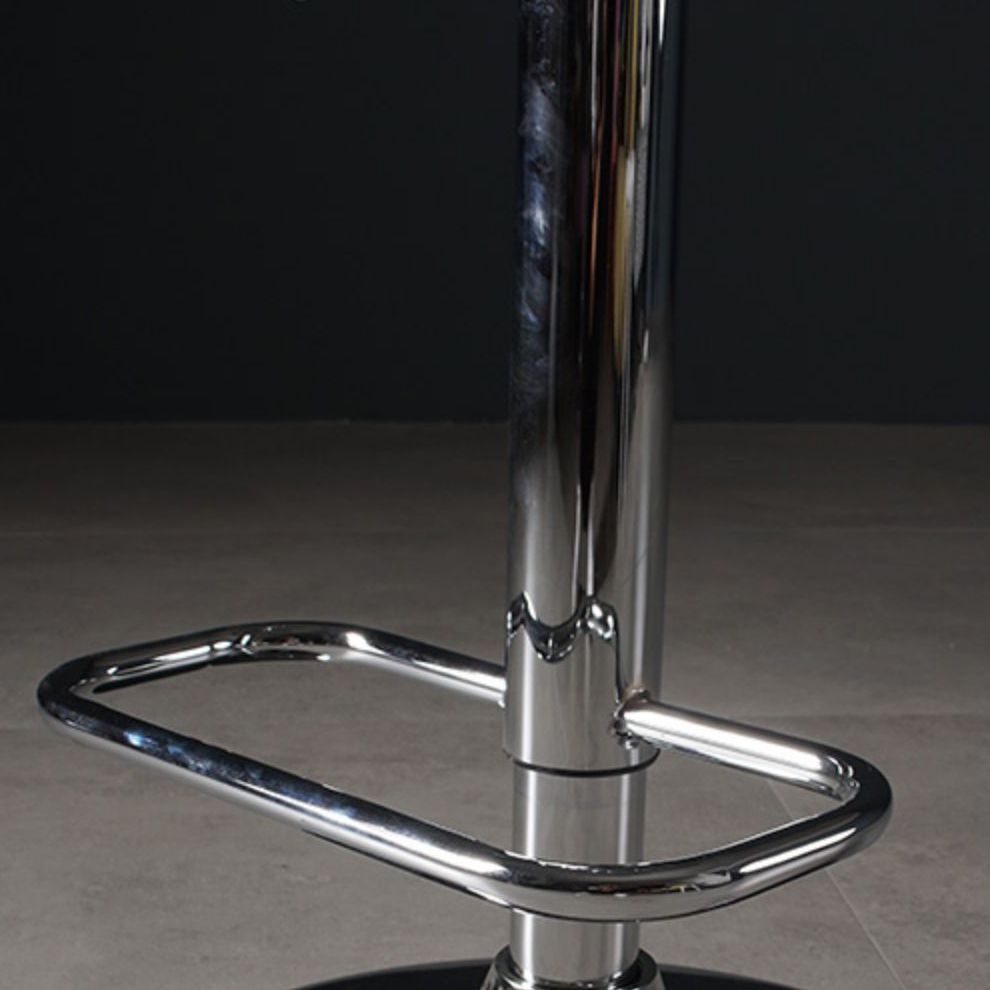 Modern Plastic Counter & Bar Stool Indoor Adjustable Height Footrest Stool