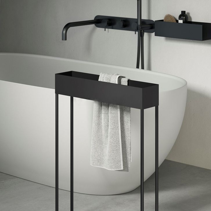 Modern Stone Bathtub Freestanding Soaking Bathtub , 29.53-inch Tall