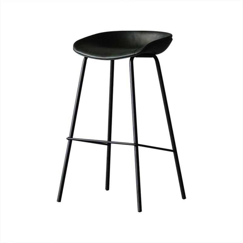 Leder Bucket Barhocker modern