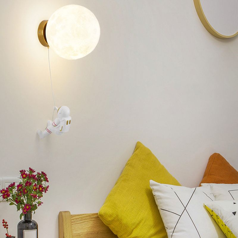 Contemporary Globe Sconce Lights Glass 1 Light Wall Lighting Fixtures