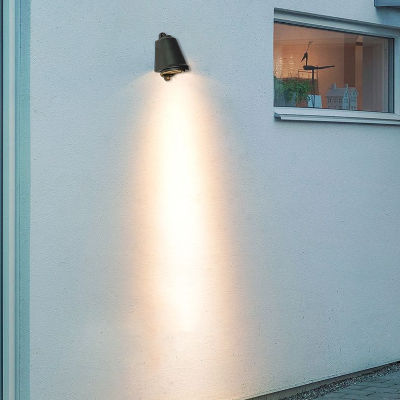 Style minimalisme de style moderne lampe de la lampe à la lampe extérieure en métal appliques murales