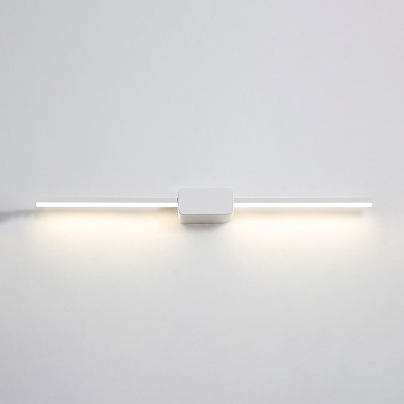 METAL SLIN SLIN VANITY LIGHT LIGHT MODERNO MODERNA 1 Idee di illuminazione da vanità leggeri