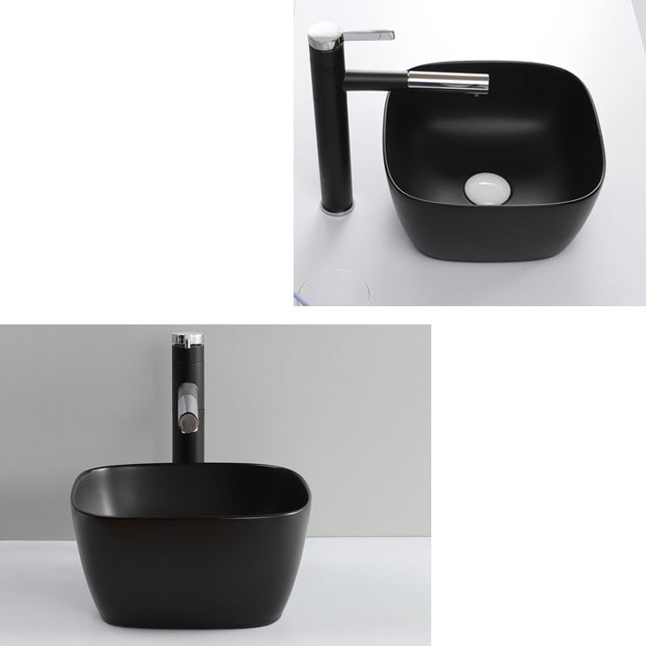 Classic Style Bathroom Sink Stainless Steel Bathroom Sink with Drain Strainer Kit