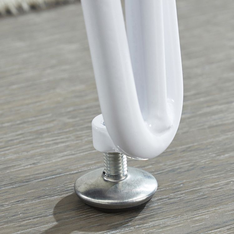 4-foot MDF Dinette Table Industrial Style Square Dining Table for Home