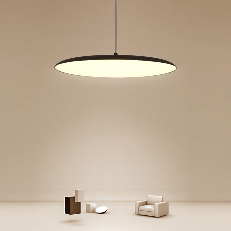 Modern LED enkele hanger Circle Light Foyer Hotel Light