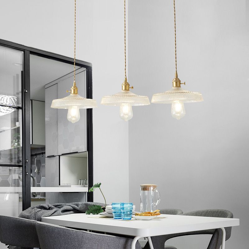 Nordic Pendant Ceiling Light Glass Dining Room Hanging Light Fixture