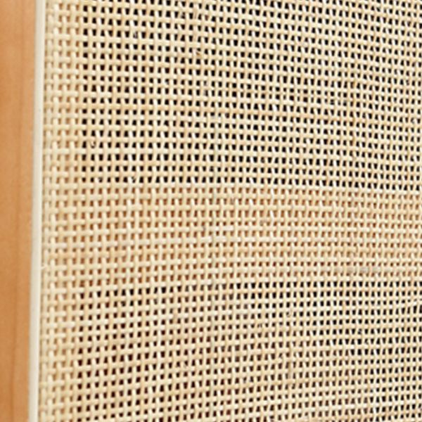 Freestanding Natural Solid Wood Wardrobe Modern Multifunctional Wardrobe